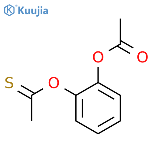 ETHANETHIOIC ACID, O-[2-(ACETYLOXY)PHENYL] ESTER structure