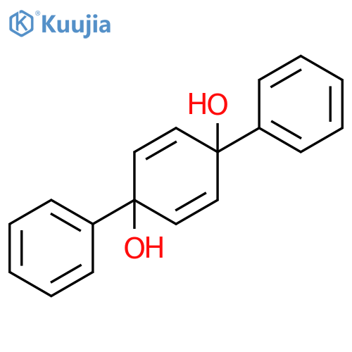 2,5-Cyclohexadiene-1,4-diol, 1,4-diphenyl- structure