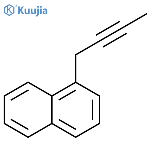 Naphthalene, 1-(2-butynyl)- structure
