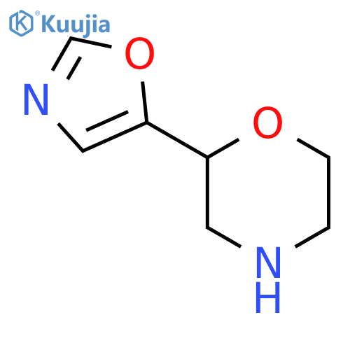 2-(1,3-oxazol-5-yl)morpholine structure