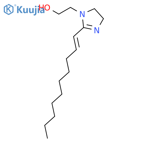 2-[2-(Dec-1-en-1-yl)-4,5-dihydro-1H-imidazol-1-yl]ethan-1-ol structure