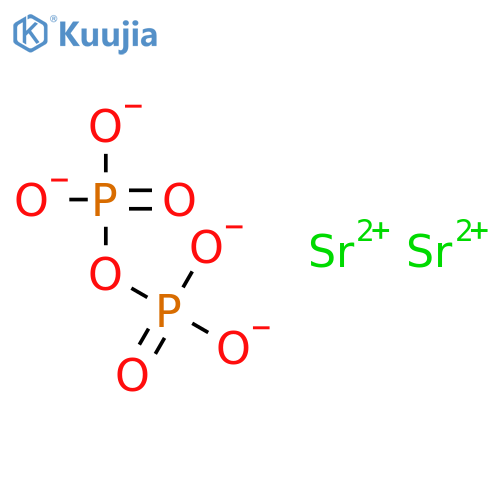 Diphosphoric acid,strontium salt (1:2) structure