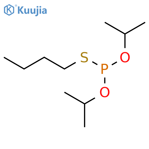 Phosphorothious acid, S-butyl O,O-bis(1-methylethyl) ester structure