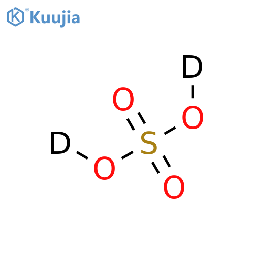 Sulfuric acid-d2 structure