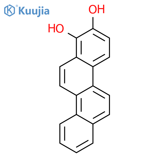 1,2-Dihydroxychrysene structure