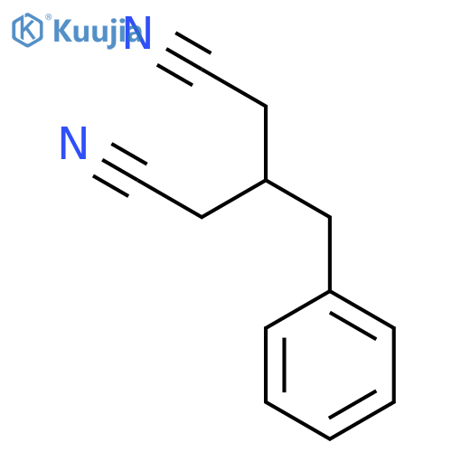 Pentanedinitrile, 3-(phenylmethyl)- structure