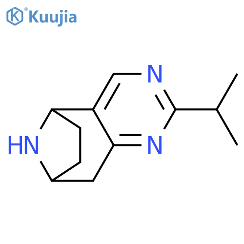 5-(propan-2-yl)-4,6,12-triazatricyclo7.2.1.0,2,7dodeca-2,4,6-triene structure