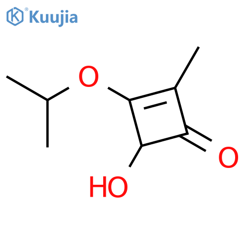 2-Cyclobuten-1-one, 4-hydroxy-2-methyl-3-(1-methylethoxy)- structure