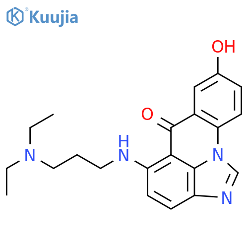 6H-Imidazo[4,5,1-de]acridin-6-one,5-[[3-(diethylamino)propyl]amino]-8-hydroxy- structure