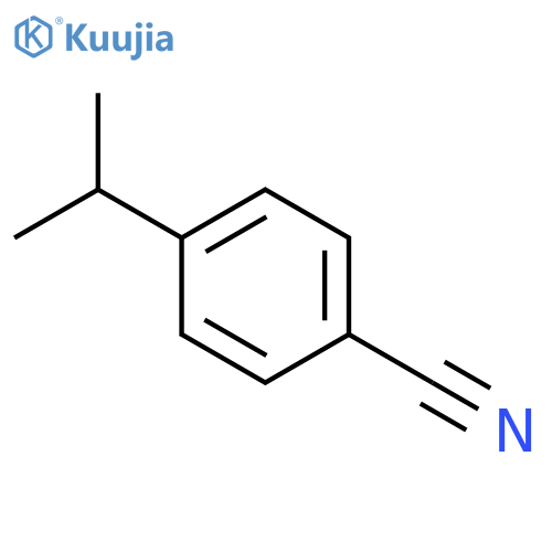 4-(propan-2-yl)benzonitrile structure