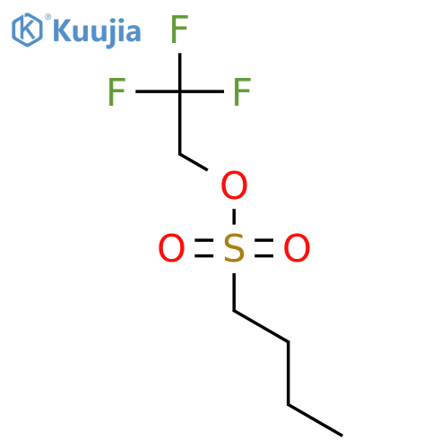 1-Butanesulfonic acid, 2,2,2-trifluoroethyl ester structure