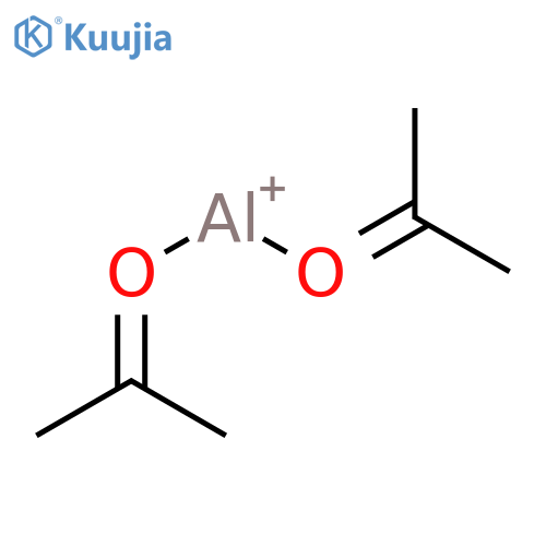Aluminum(1+), bis(2-propanone)- structure