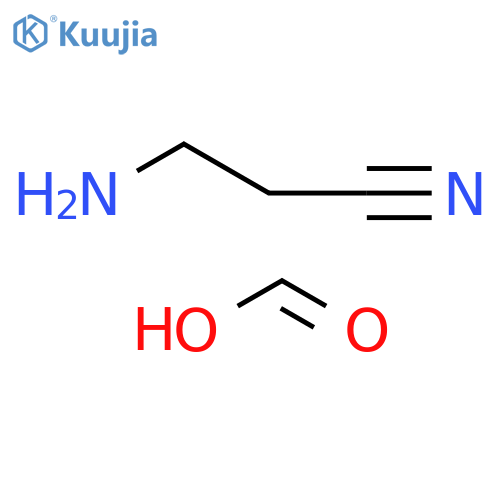 Formic acid, compd. with 3-aminopropanenitrile (1:1) structure