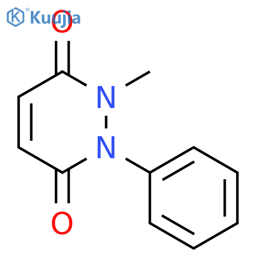 3,6-Pyridazinedione,1,2-dihydro-1-methyl-2-phenyl- structure