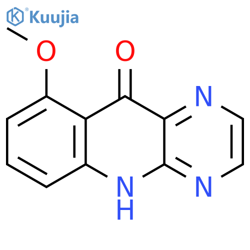 Pyrazino[2,3-b]quinolin-10(1H)-one, 9-methoxy- structure