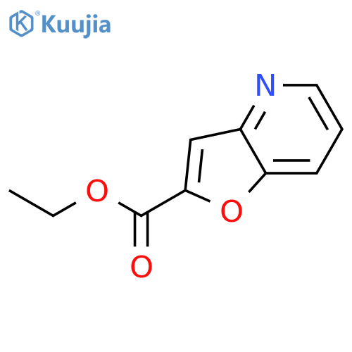 ethyl furo[3,2-b]pyridine-2-carboxylate structure