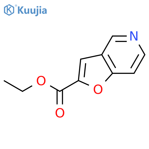 Furo[3,2-c]pyridine-2-carboxylic acid, ethyl ester structure