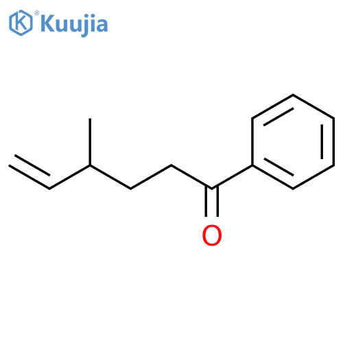 5-Hexen-1-one, 4-methyl-1-phenyl- structure