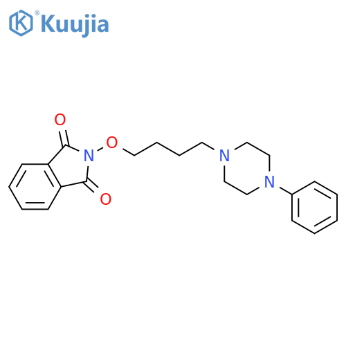 1H-Isoindole-1,3(2H)-dione, 2-[4-(4-phenyl-1-piperazinyl)butoxy]- structure