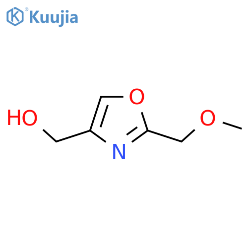 (2-(Methoxymethyl)oxazol-4-yl)methanol structure