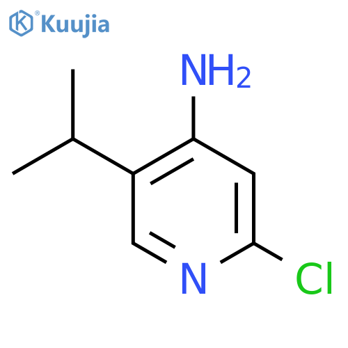 2-Chloro-5-isopropylpyridin-4-amine structure