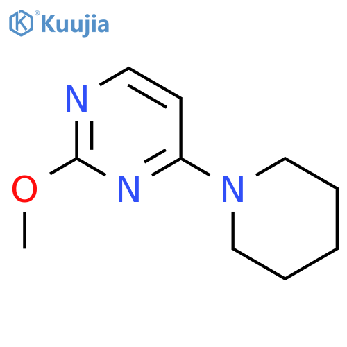 2-Methoxy-4-piperidinopyrimidine structure