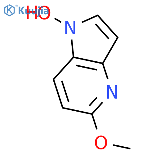 5-Methoxypyrrolo3,2-bpyridin-1-ol structure