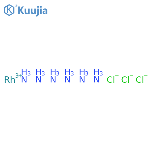 Hexaamminerhodium trichloride structure