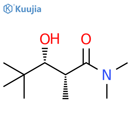 Pentanamide, 3-hydroxy-N,N,2,4,4-pentamethyl-, (2R,3R)-rel- structure