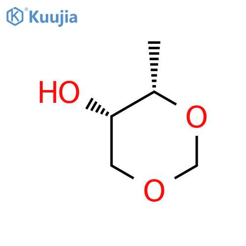 1,3-Dioxan-5-ol, 4-methyl-, cis-(±)- structure