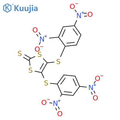 4,5-Bis[(2,4-dinitrophenyl)sulfanyl]-2H-1,3-dithiole-2-thione structure
