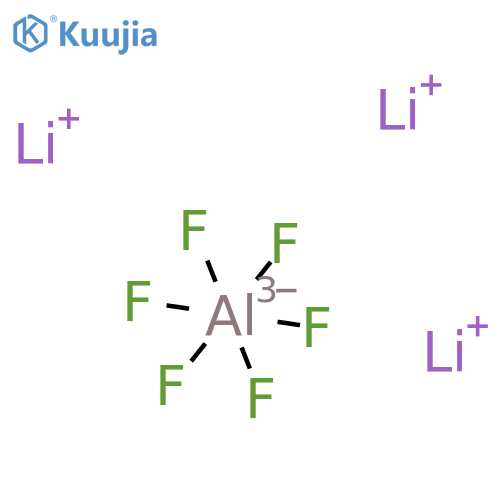 Trilithium hexafluoroaluminate structure