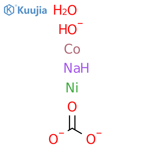 Cobalt nickel sodium carbonate hydroxide oxide, hydrate (9CI) structure