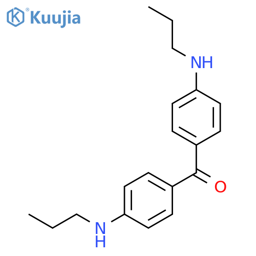 Methanone, bis[4-(propylamino)phenyl]- structure