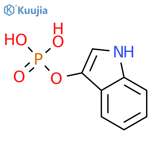 1H-Indol-3-ol,3-(dihydrogen phosphate) structure