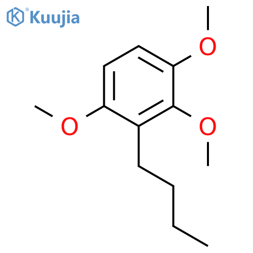Benzene, 2-butyl-1,3,4-trimethoxy- structure