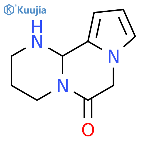 1,3,4,11b-tetrahydro-2H-Pyrrolo[2',1':3,4]pyrazino[1,2-a]pyrimidin-6(7H)-one structure