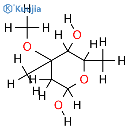 3,O3-dimethyl-L-ribo-2,6-dideoxy-hexose structure