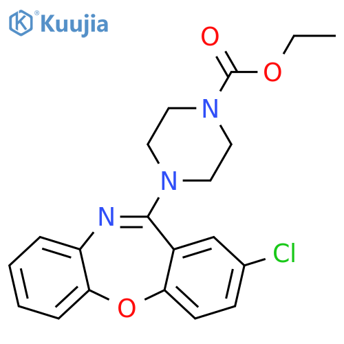 Ethyl 4-(2-Chlorodibenzb,f1,4oxazepin-11-yl)-1-piperazinecarboxylic Acid Ester structure