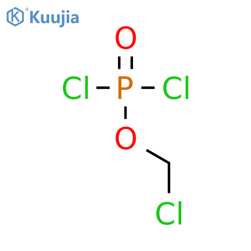 Phosphorodichloridic acid, chloromethyl ester structure