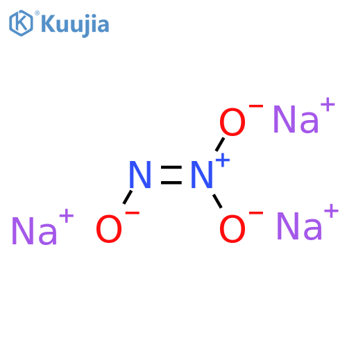 Sodium Oxyhyponitrite structure