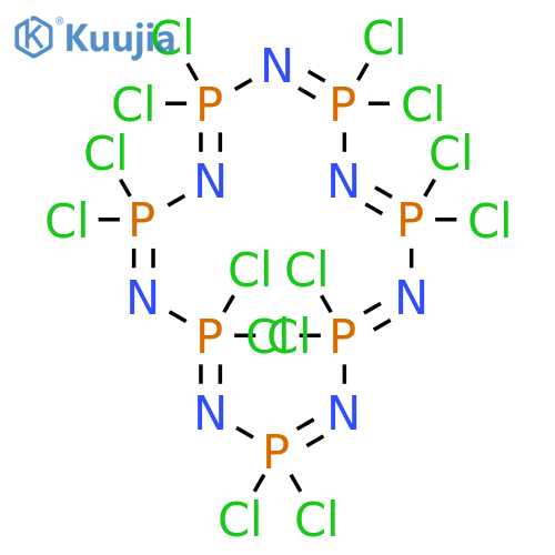cyclo-heptakis(dichlorophosphonitrile) structure