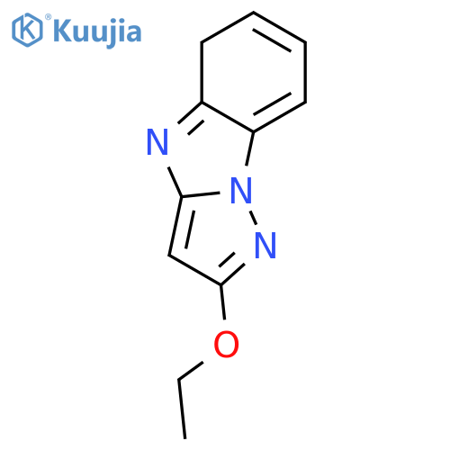 4H-Pyrazolo[1,5-a]benzimidazole,2-ethoxy-(9CI) structure