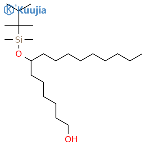 1-Hexadecanol, 7-[[dimethyl(1,1,2-trimethylpropyl)silyl]oxy]- structure