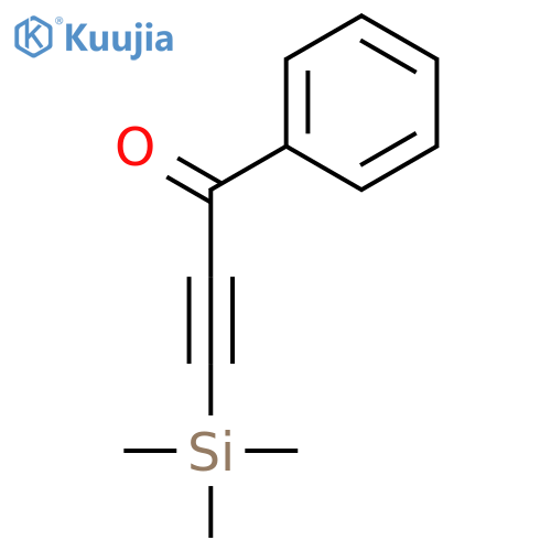 2-Propyn-1-one, 1-phenyl-3-(trimethylsilyl)- structure