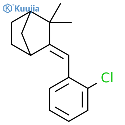 Bicyclo[2.2.1]heptane, 3-[(2-chlorophenyl)methylene]-2,2-dimethyl-, (E)- structure