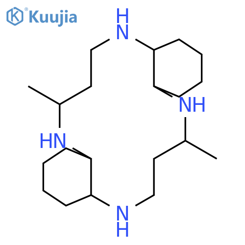 Dibenzo[b,i][1,4,8,11]tetraazacyclotetradecine, docosahydro-6,15-dimethyl- structure