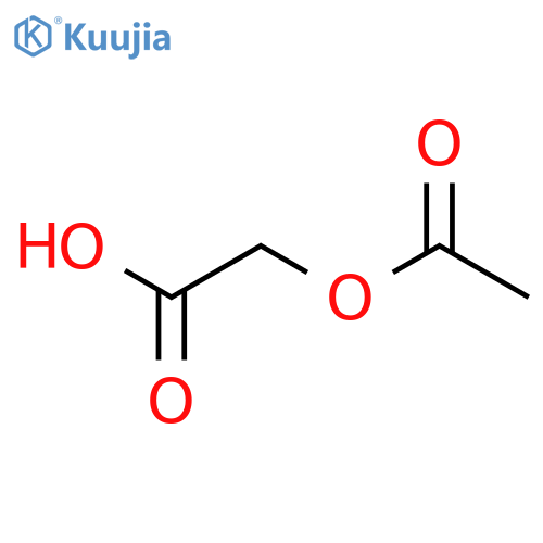 a-Acetoxyacetic Acid structure