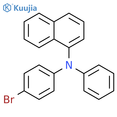 N-(4-Bromophenyl)-N-phenylnaphthalen-1-amine structure