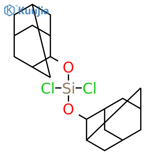 Silane, dichlorobis(tricyclo[3.3.1.13,7]dec-2-yloxy)- structure